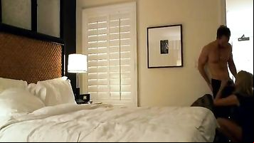 Hot Hotel Room Sex With A Busty Wife