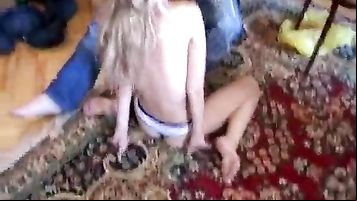 Real party ending up with the hot student fucking